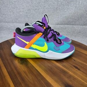 Nike Zoom Crossover Kids Basketball Shoes Purple Teal DC5216-301 Mens 6.5Y